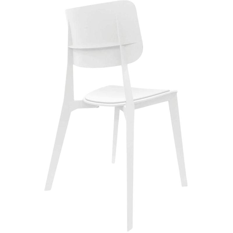 Стул для столовых SHT-S110-P белый/белый