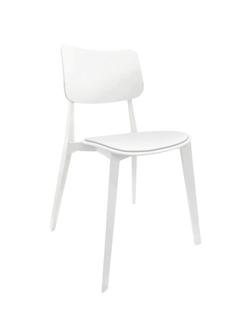 Стул для столовых SHT-S110-P белый/белый