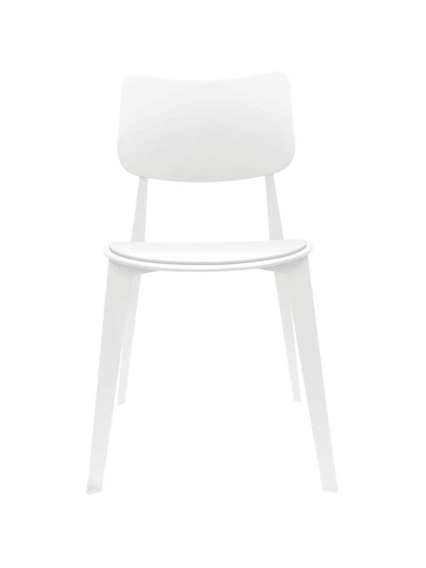 Стул для столовых SHT-S110-P белый/белый
