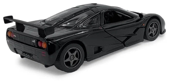 Машинка металлическая Kinsmart 1:34 «1995 McLaren F1 GTR» KT5411D инерционная / Черный