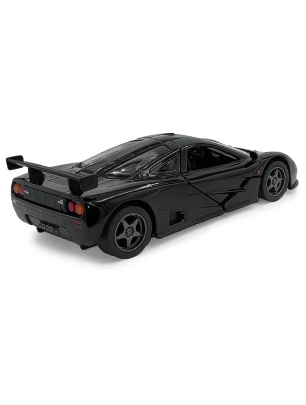 Машинка металлическая Kinsmart 1:34 «1995 McLaren F1 GTR» KT5411D инерционная / Черный