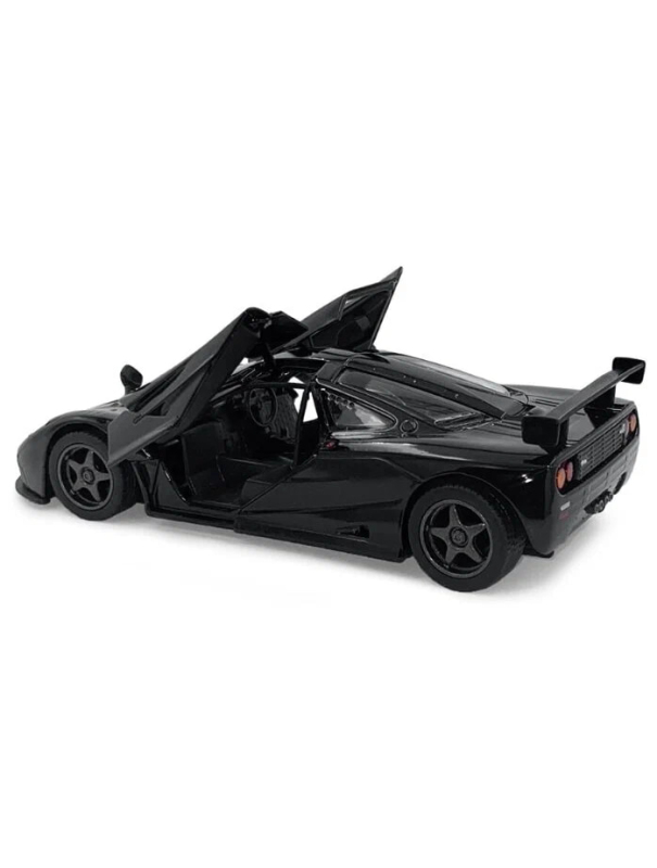 Машинка металлическая Kinsmart 1:34 «1995 McLaren F1 GTR» KT5411D инерционная / Черный