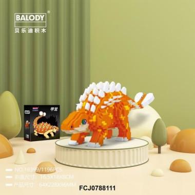 Конструктор 3D Balody «Анкилозавр» 18399 / 1196 деталей