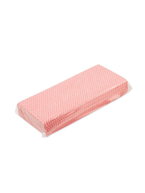 Салфетки хозяйственные SYR нетканое полотно 30х60см 25шт/уп красные 993497