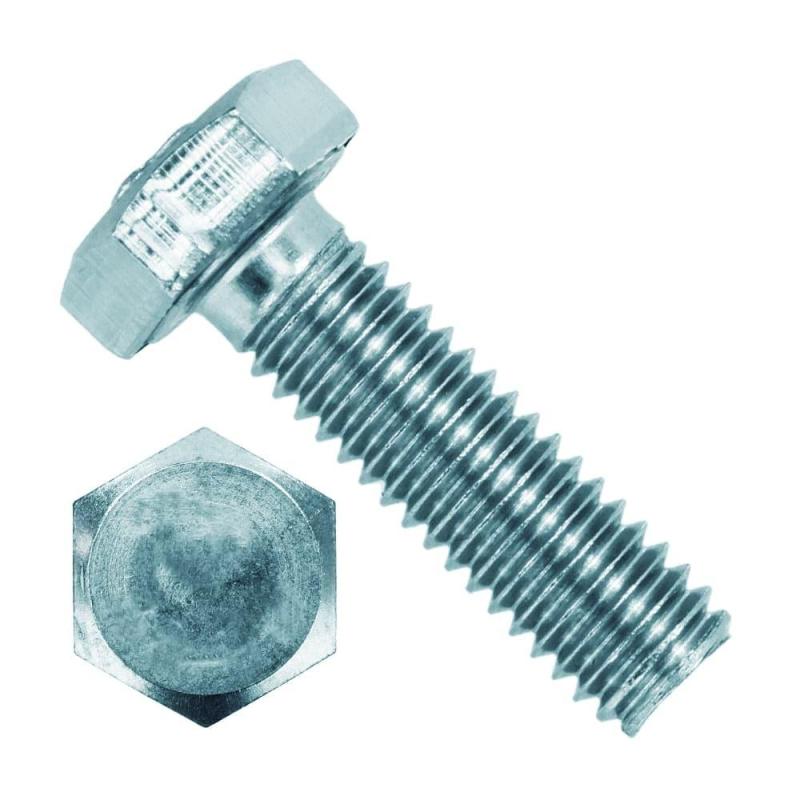 Болты DIN933 ПАРТНЕР 8х35 8,8 ZN ш.г. полн.рез. (25кг/уп) (C 00015380)