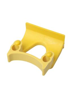 Держатель для инвентаря 22-32(25-35)мм FBK желтый 15150-4/00510-7