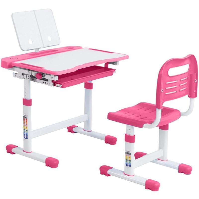 Комплект детской мебели FD Парта+стул трансформеры Vanda Pink Cubby 221959