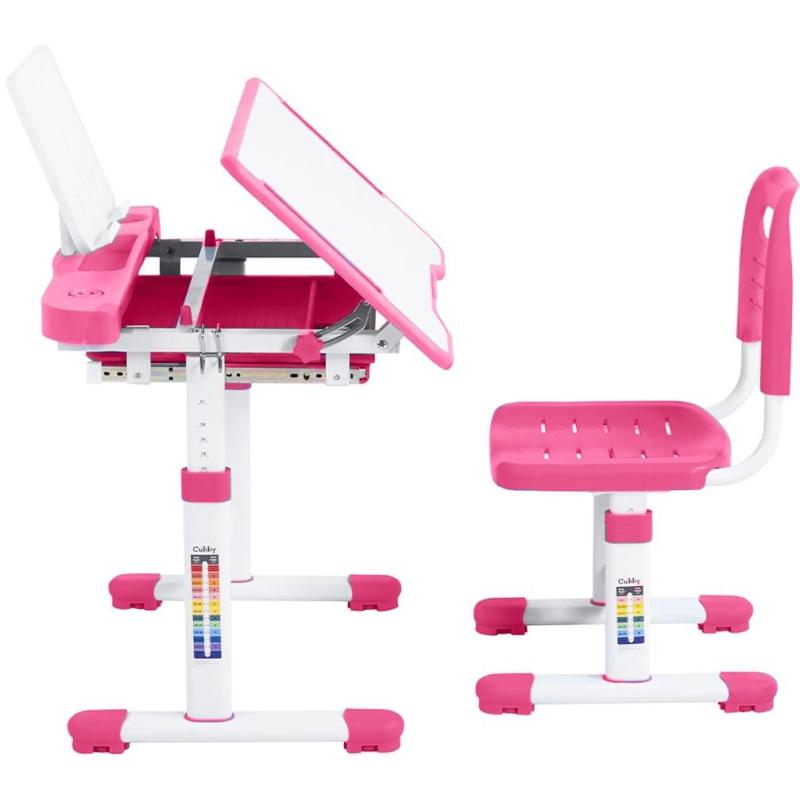 Комплект детской мебели FD Парта+стул трансформеры Vanda Pink Cubby 221959