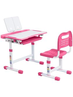 Комплект детской мебели FD Парта+стул трансформеры Vanda Pink Cubby 221959