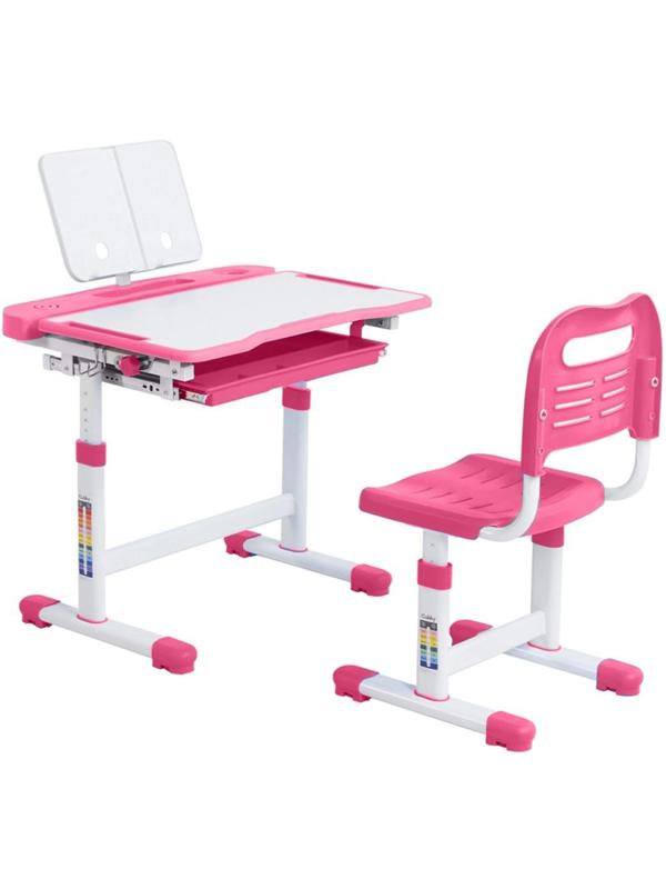 Комплект детской мебели FD Парта+стул трансформеры Vanda Pink Cubby 221959