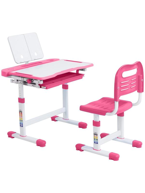 Комплект детской мебели FD Парта+стул трансформеры Vanda Pink Cubby 221959