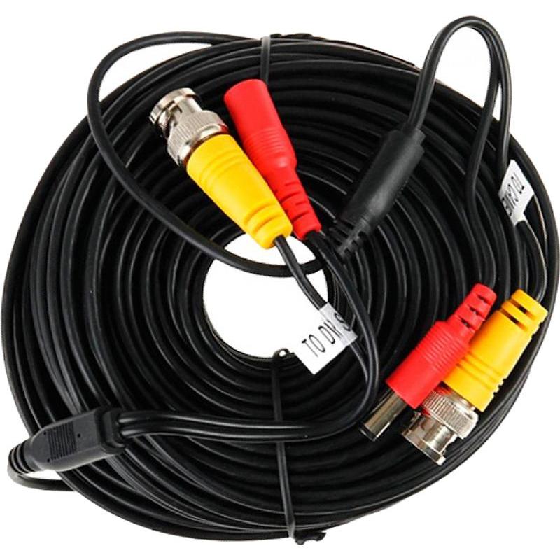 Кабель BNC-BNC для видеонаблюдения (с питанием) (Упаковка. L=18m )