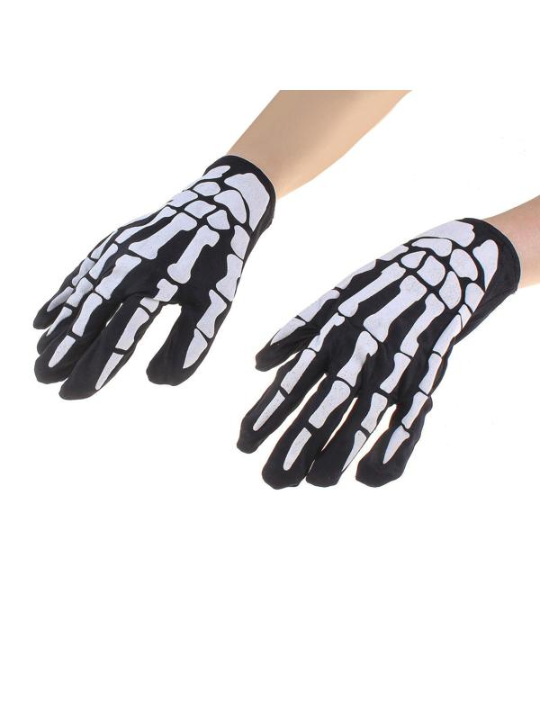 Прикол перчатки «Скелет»