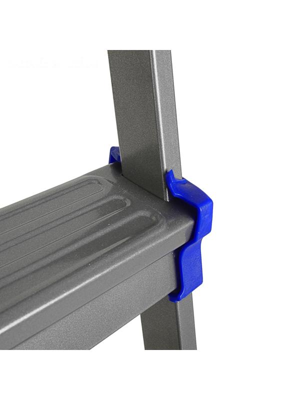 Стремянка Nika СМ8, широкие ступени, высота до рабочей площадки 1720 мм, 8 ступеней