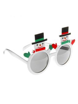 Карнавальные очки «Снеговик»