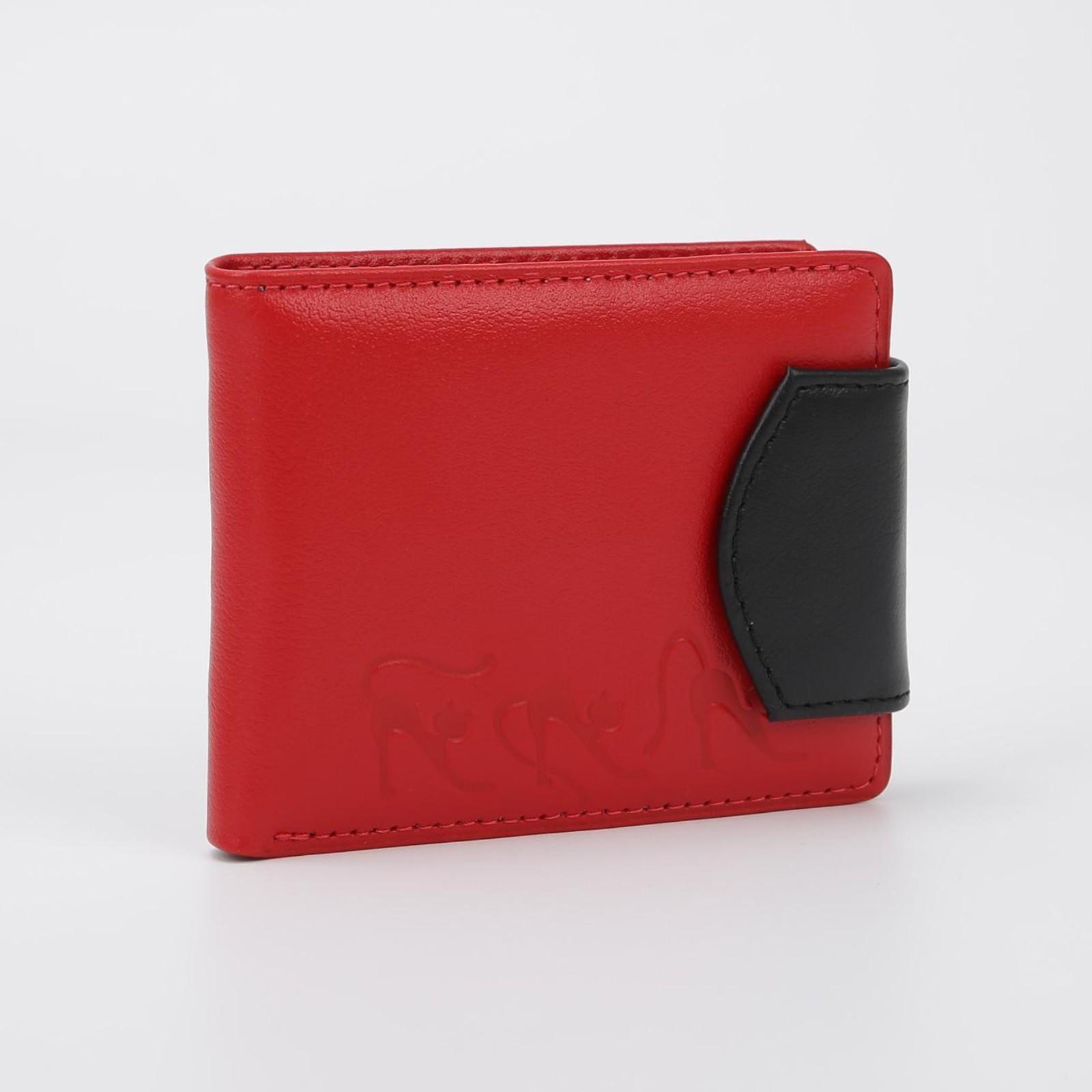 Кошелёк на магните, цвет красный