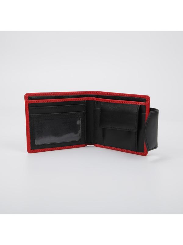 Кошелёк на магните, цвет красный