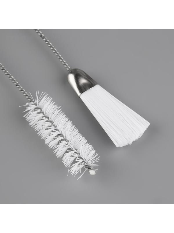 Набор двусторонних щёток для чистки швейной машины, 5 шт, 15 × 2 см