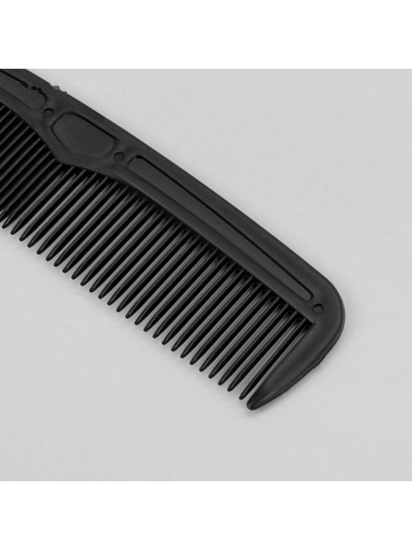 Набор парикмахерский, 2 предмета, цвет чёрный