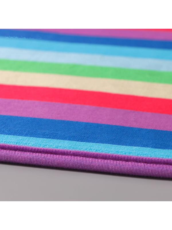 Коврик Доляна «Радужная волна», 40×59 см