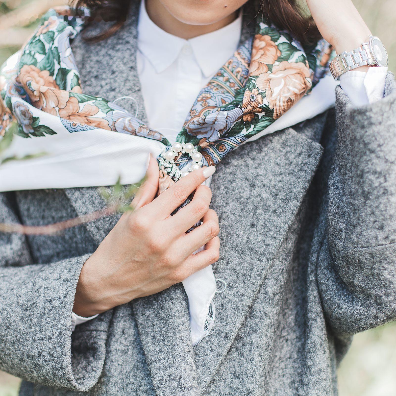 Зажим для платка 