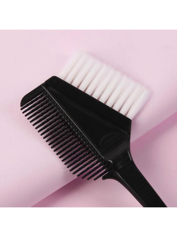 Расчёска для окрашивания, 20,5 × 7 см, цвет чёрный