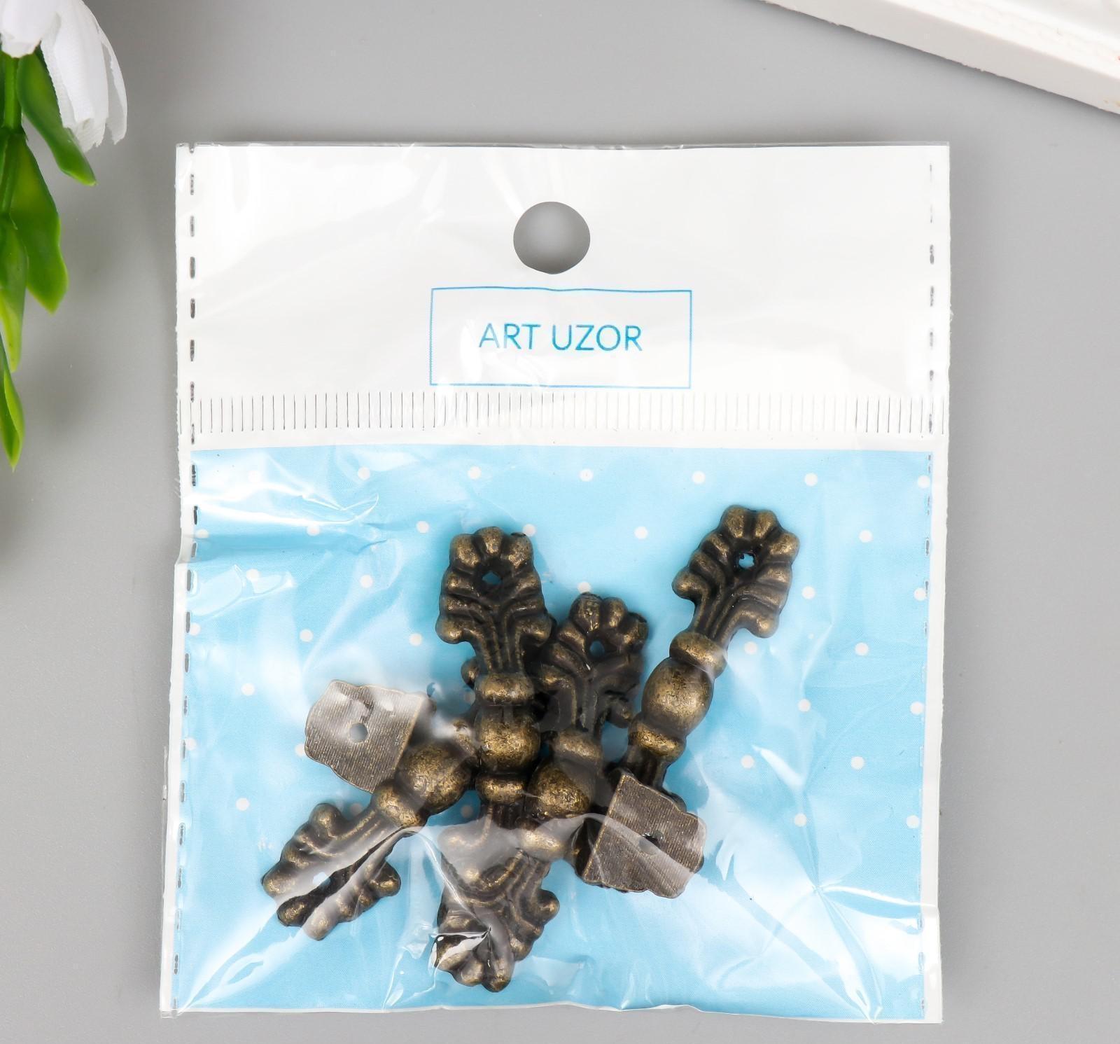 Ручка для шкатулки металл 