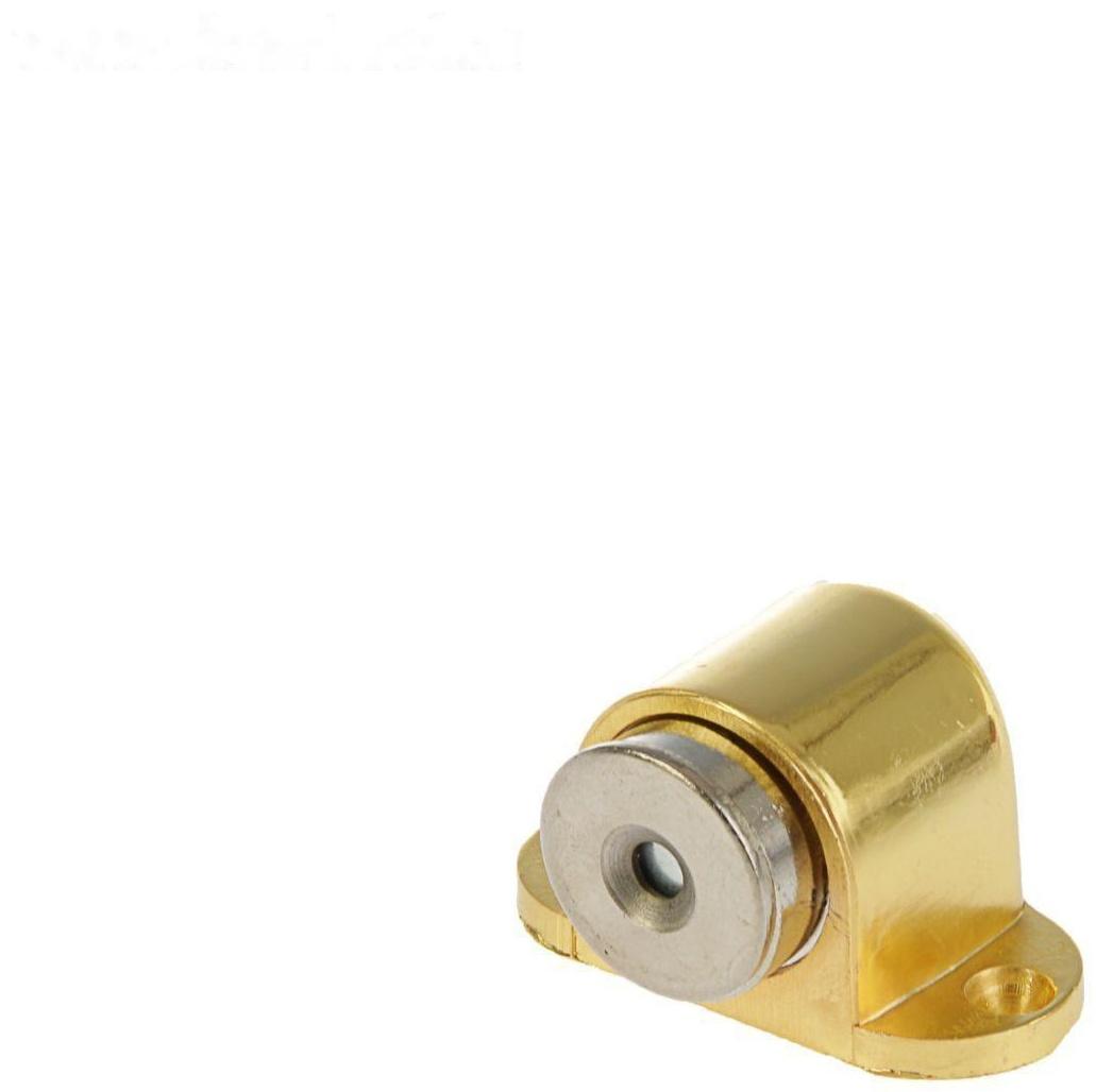 Упор дверной магнитный UM101GP, цвет золото