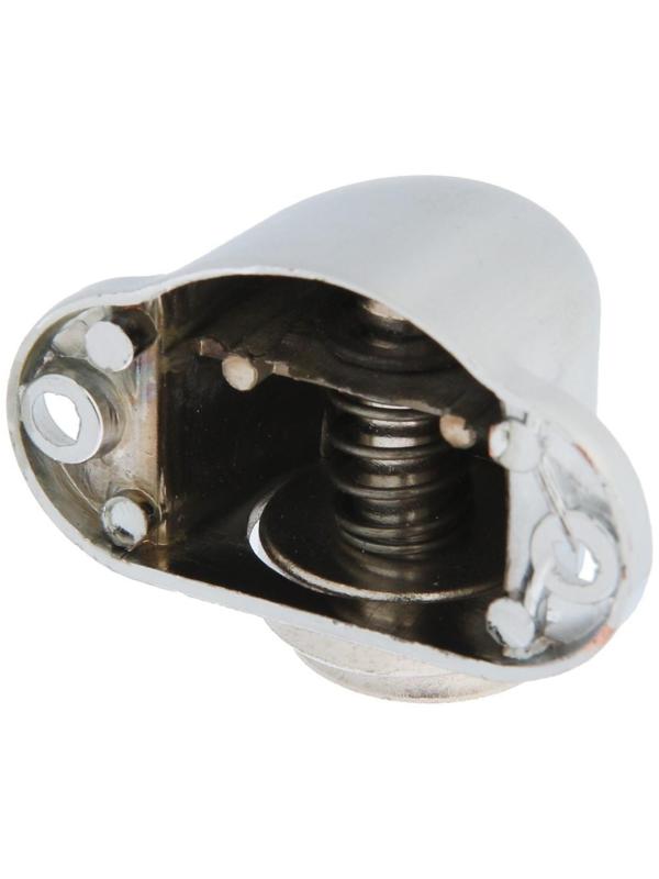 Упор дверной магнитный UM101CP, цвет хром