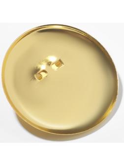 Основа для броши с круглым основанием СМ-367, (набор 5шт) 35 мм, цвет золото