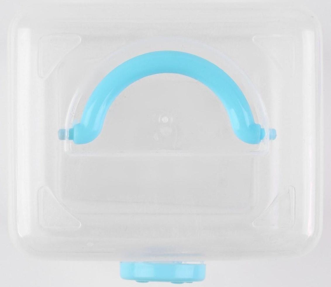 Швейный набор, 31 предмет, в пластиковом контейнере, 7 × 8,5 см, цвет МИКС