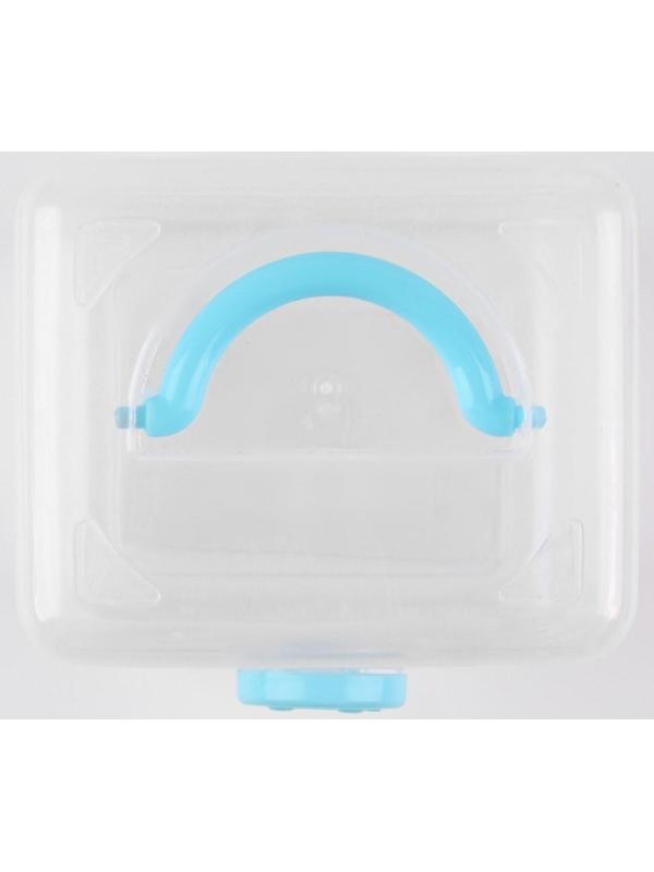 Швейный набор, 31 предмет, в пластиковом контейнере, 7 × 8,5 см, цвет МИКС