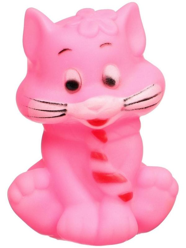 Игрушка для ванны «Котик», с пищалкой, цвет МИКС