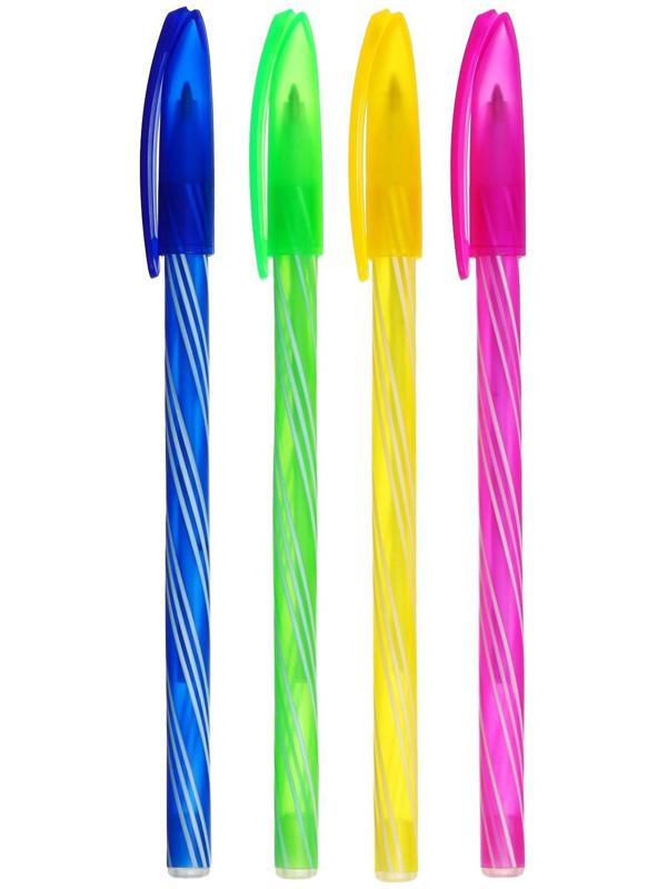 Набор ручек шариковых, 0.5 мм, 4 штуки 