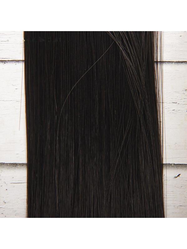 Волосы - тресс для кукол «Прямые» длина волос: 25 см, ширина:100 см, цвет № 1В