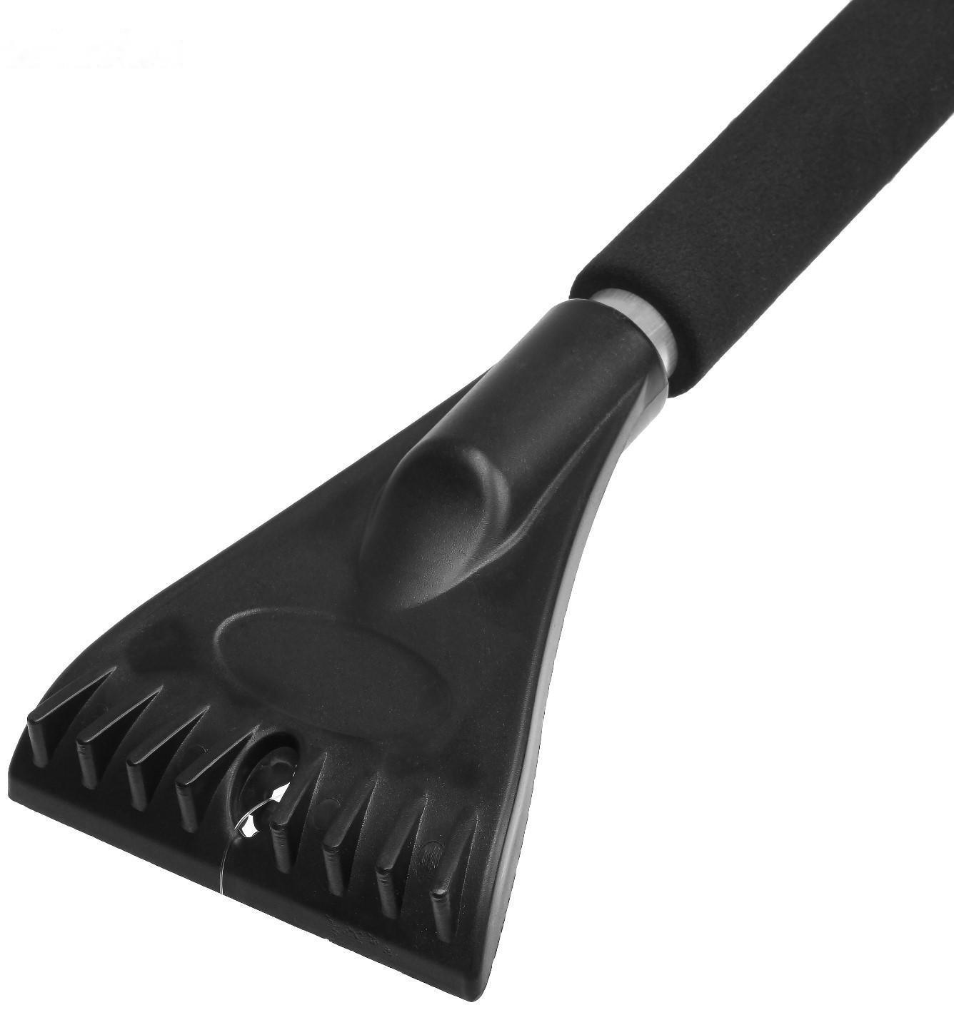 Щетка сметка TORSO, 61 см, со скребком, мягкая ручка