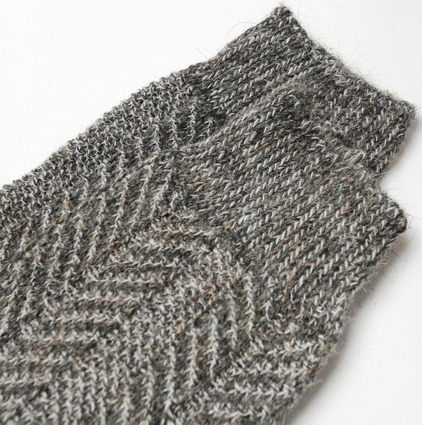 Носки женские шерстяные, цвет серый, размер 23