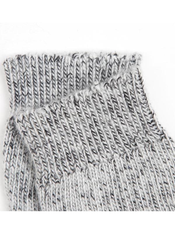 Носки шерстяные «Рубчик» цвет серый, размер 25