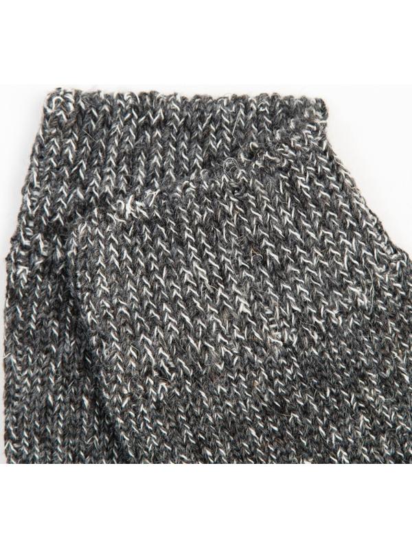 Носки мужские шерстяные «Рубчик», цвет тёмно-серый, размер 29