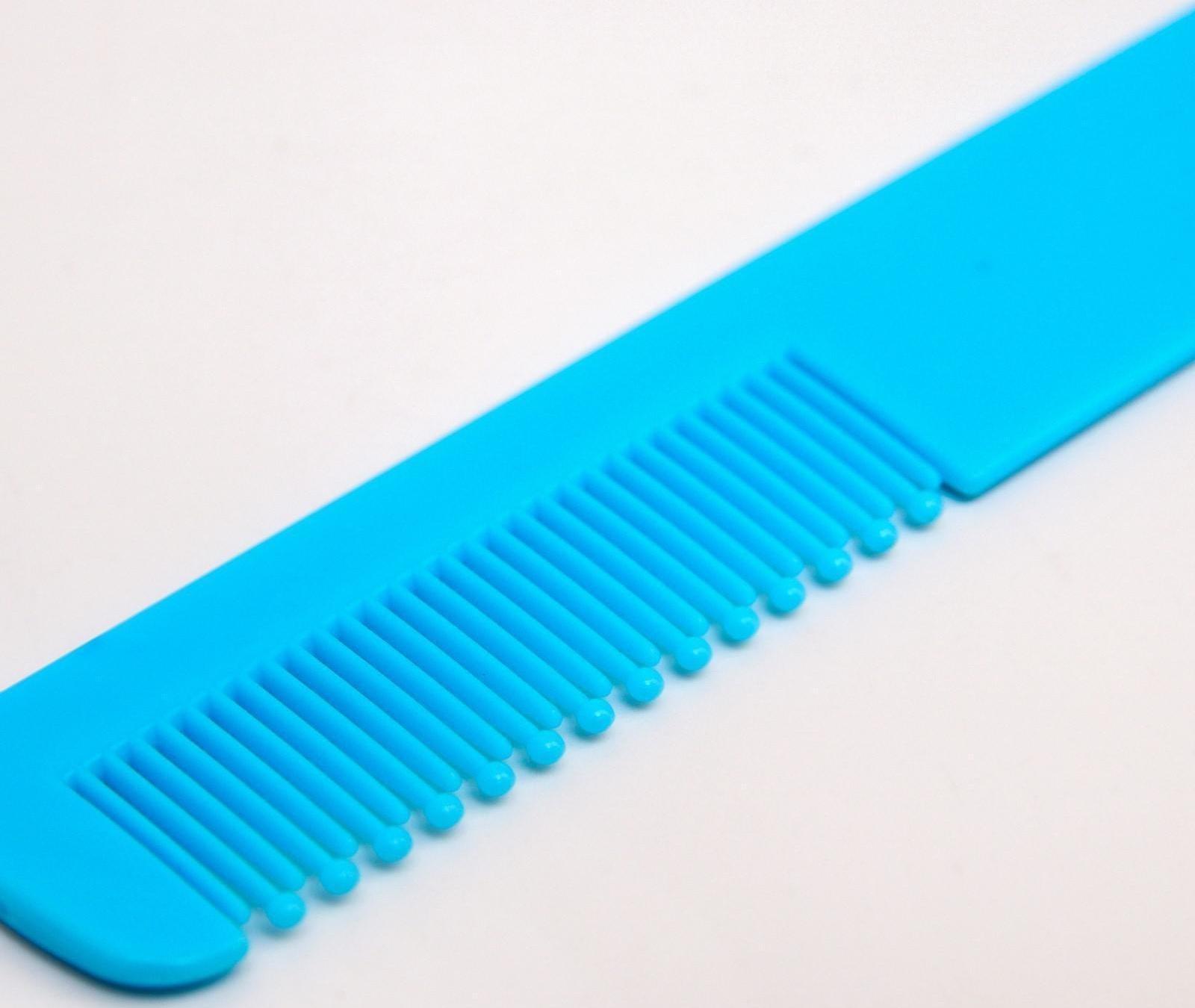 Расчёска детская + массажная щётка для волос, от 0 мес., цвета МИКС