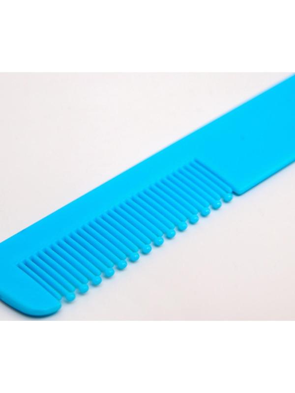 Расчёска детская + массажная щётка для волос, от 0 мес., цвета МИКС