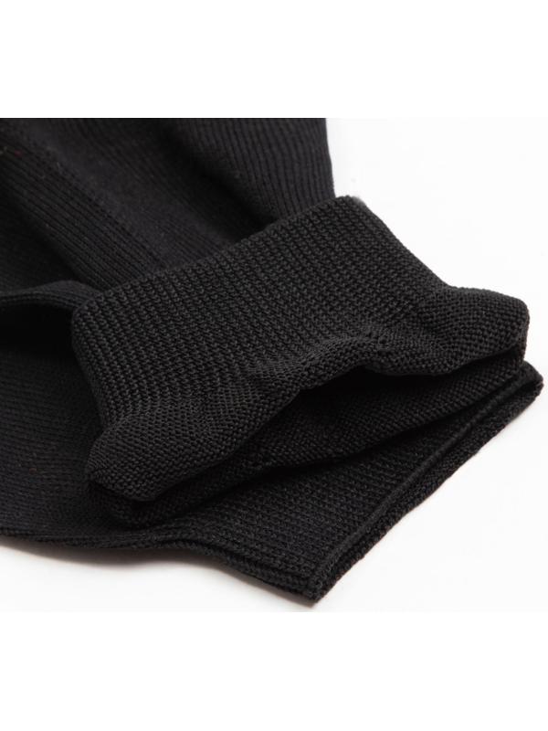 Носки мужские шерстяные, цвет чёрный, размер 25