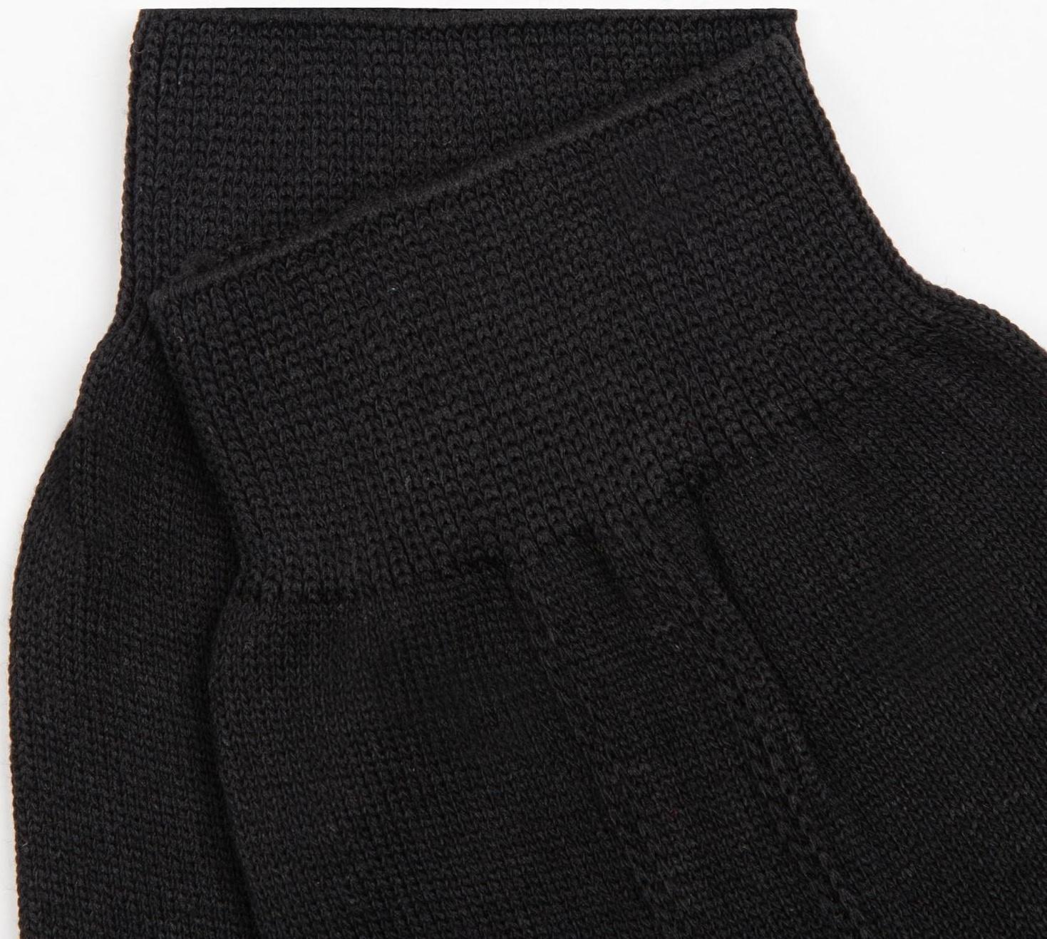 Носки мужские шерстяные, цвет чёрный, размер 29