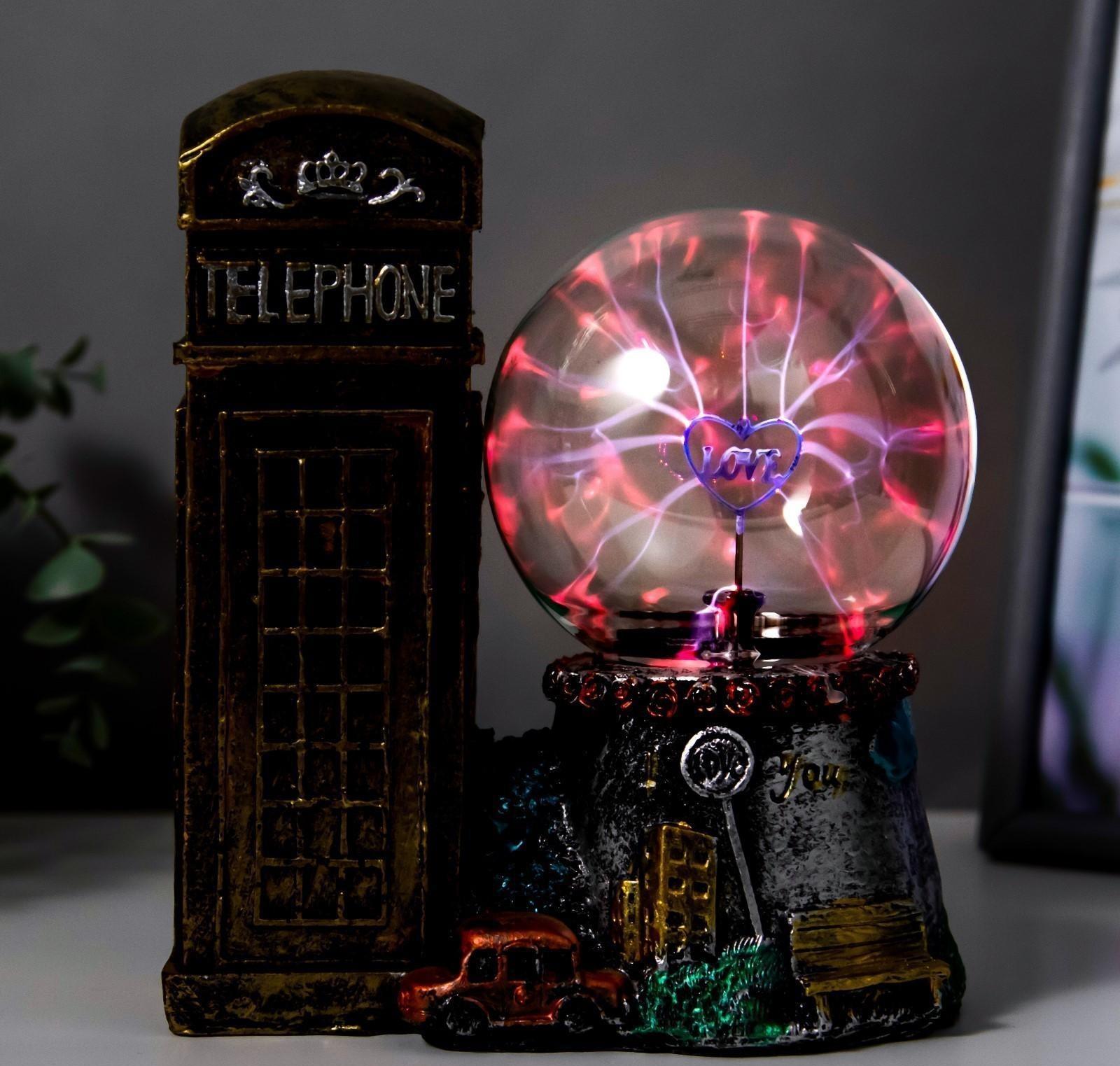 Плазменный шар полистоун 