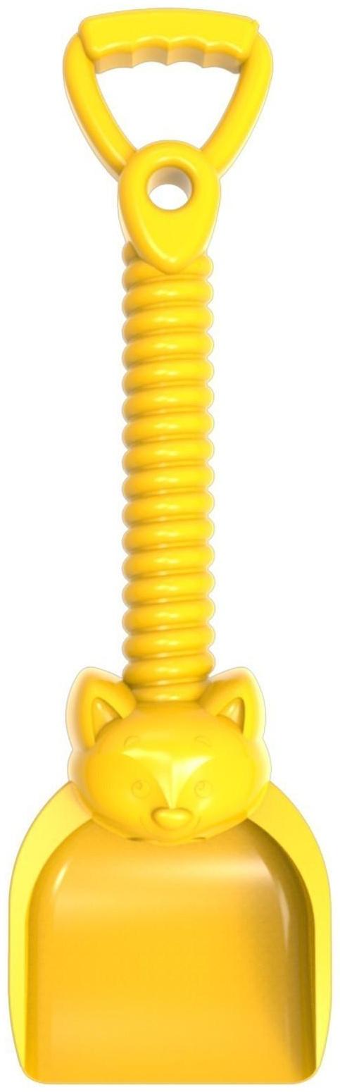 Лопатка «Енот», цвет жёлтый, 40 см