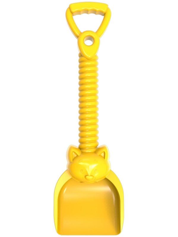 Лопатка «Енот», цвет жёлтый, 40 см