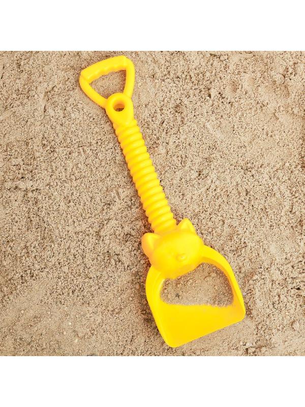 Лопатка «Енот», цвет жёлтый, 40 см