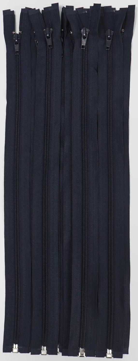 Молния разъёмная «Спираль», №5, замок автомат, 80 см, цвет тёмно-синий