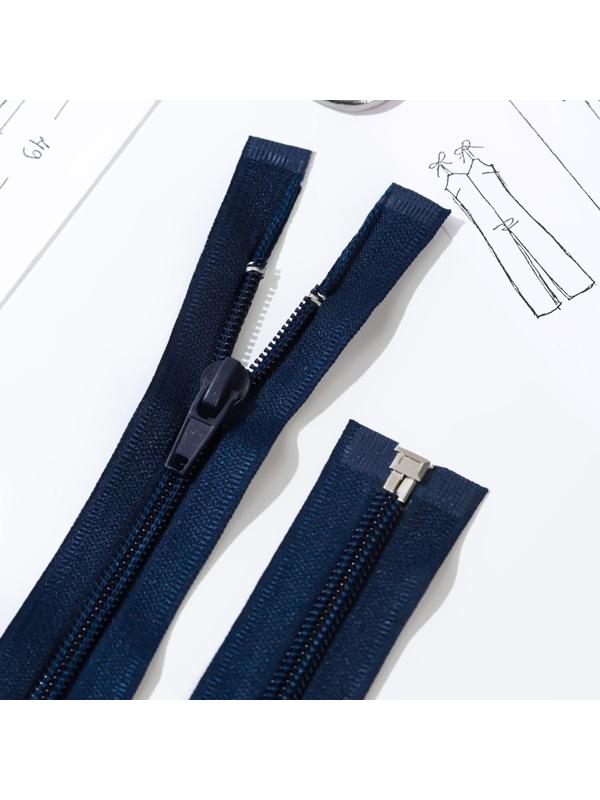 Молния разъёмная «Спираль», №5, замок автомат, 80 см, цвет тёмно-синий