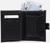 Портмоне на кнопке, отдел для документов, цвет чёрный